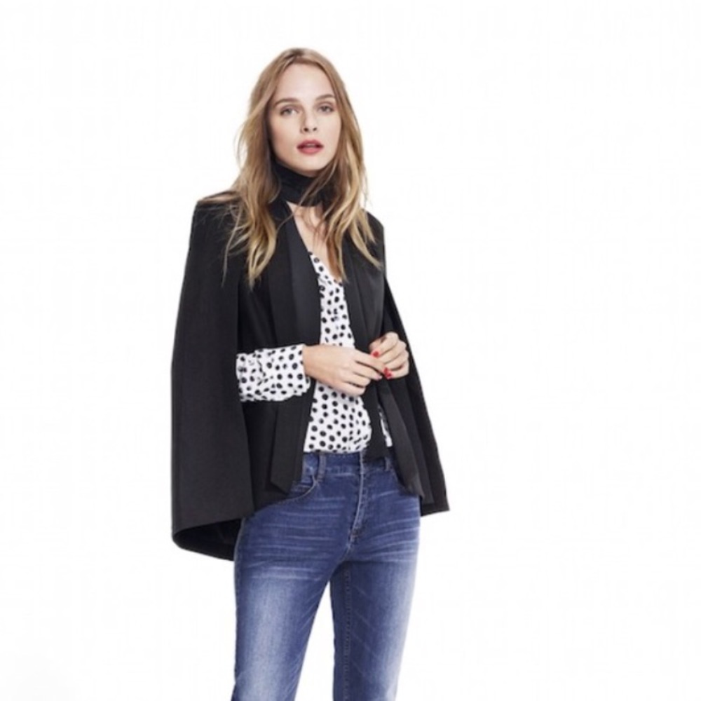 Black cape/blazer